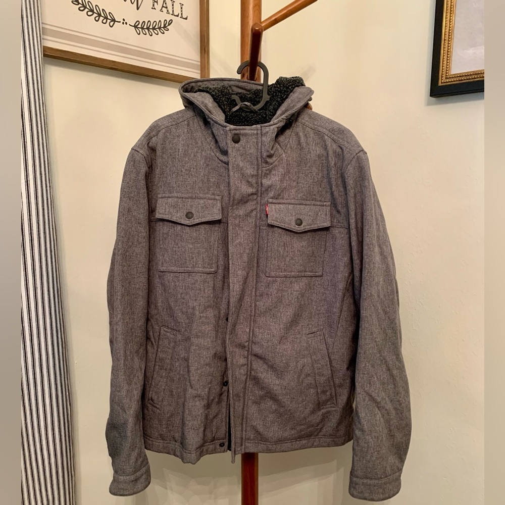 Men’s Large Levi Strauss & Co. Jacket - Grey